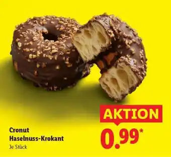 Lidl Cronut Haselnuss- Krokant Angebot