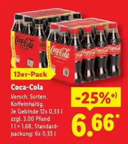 Lidl Coca-Cola Angebot