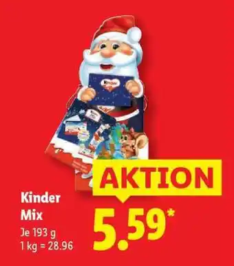 Lidl Kinder Mix Angebot
