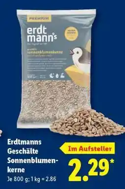 Lidl Erdtmanns Geschälte Sonnenblumenkerne Angebot