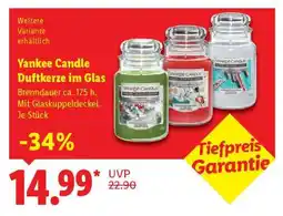 Lidl YANKEE CANDLE Duftkerze im Glas Angebot