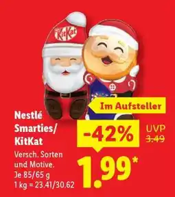 Lidl Nestlé Smarties/KitKat Angebot