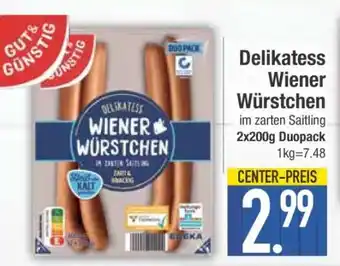 Edeka Delikatess Wiener Würstchen Angebot
