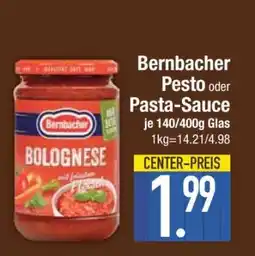 Edeka Bernbacher Pesto oder Pasta-Sauce Angebot
