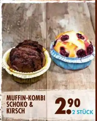 Edeka MUFFIN-KOMBI SCHOKO & KIRSCH Angebot