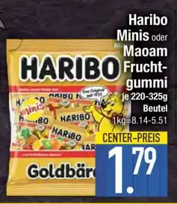 Edeka Haribo Minis oder Maoam Fruchtgummi Angebot