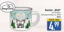 Edeka Becher „Welt“ Angebot