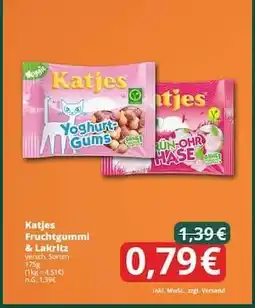 Famila Nord Ost Katjes Fruchtgummi Lakritz Angebot