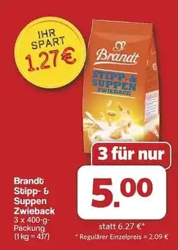 Famila Nord Ost Brandt Stipp- & Suppen Zwieback Angebot