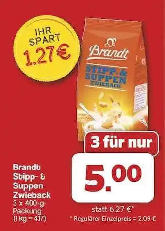 Famila Nord Ost Brandt Stipp- & Suppen Zwieback Angebot