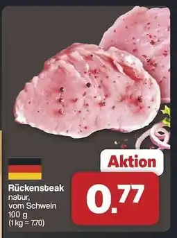 Famila Nord Ost Rückensteak natur, vom Schwein Angebot