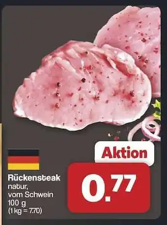 Famila Nord Ost Rückensteak natur, vom Schwein Angebot