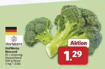 Famila Nord Ost HofWerte Broccoli Angebot