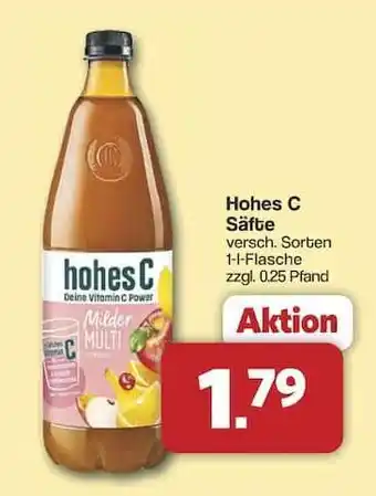 Famila Nord Ost Hohes C Säfte Angebot