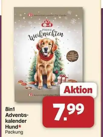 Famila Nord Ost 8in1 Adventskalender Hund Angebot