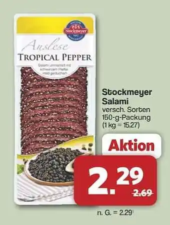 Famila Nord Ost Stockmeyer Salami Angebot