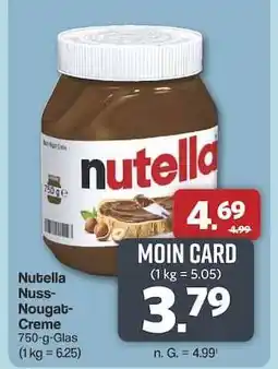 Famila Nord Ost Nutella Nuss-Nougat-Creme Angebot