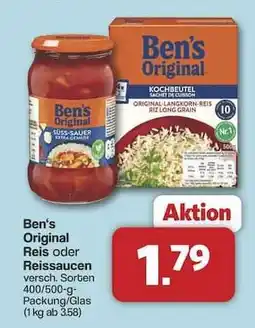 Famila Nord Ost Ben’s Original Reis oder Reissaucen Angebot