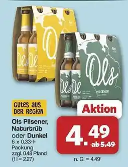 Famila Nord Ost Ols Pilsener, Naturtrüb oder Dunkel Angebot