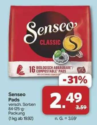 Famila Nord Ost Senseo Pads Angebot