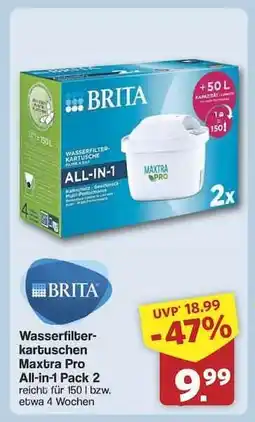 Famila Nord Ost Wasserfilterkartuschen Maxtra Pro ALL-IN-1 Pack 2 Angebot
