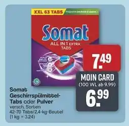 Famila Nord Ost Somat Geschirrspülmittel-Tabs oder Pulver Angebot