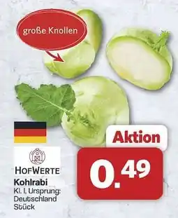 Famila Nord Ost HofWerte Kohlrabi Angebot