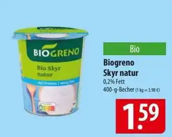 Famila Nord Ost Biogreno Skyr natur Angebot