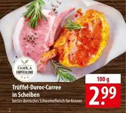 Famila Nord Ost Trüffel-Duroc-Carree in Scheiben Angebot