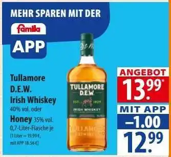 Famila Nord Ost TULLAMORE D.E.W. Irish Whiskey Angebot