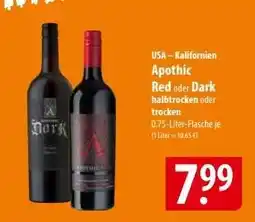 Famila Nord Ost Apothic Red oder Dark Angebot