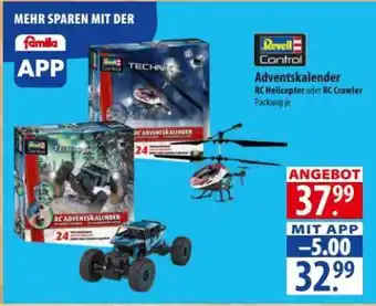 Famila Nord Ost Revell Control Adventskalender Angebot