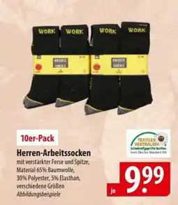 Famila Nord Ost Herren-Arbeitssocken Angebot