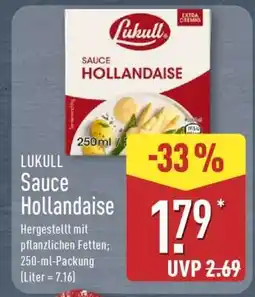 Aldi Nord LUKULL Sauce Hollandaise Angebot