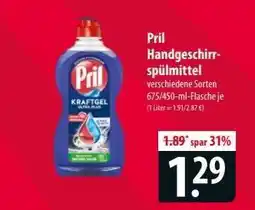 Famila Nord Ost Pril Handgeschirrspülmittel Angebot