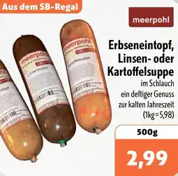 Aktiv Irma meerpohl Erbseneintopf, Linsen- oder Kartoffelsuppe Angebot
