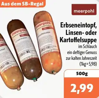 Aktiv Irma meerpohl Erbseneintopf, Linsen- oder Kartoffelsuppe Angebot