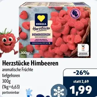 Aktiv Irma EDEKA Herzstücke Himbeeren Angebot