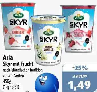 Aktiv Irma Arla Skyr mit Frucht Angebot