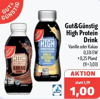 Aktiv Irma Gut&Günstig High Protein Drink Angebot