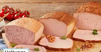 REWE Metzgerei Wilhelm Brandenburg Bayerischer Leberkäse-Aufschnitt Angebot