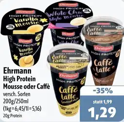 Aktiv Irma Ehrmann High Protein Mousse oder Caffè Angebot