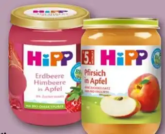 REWE HiPP Erdbeere mit Himbeere in Apfel Angebot