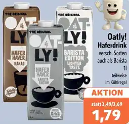 Aktiv Irma Oatly! Haferdrink Angebot