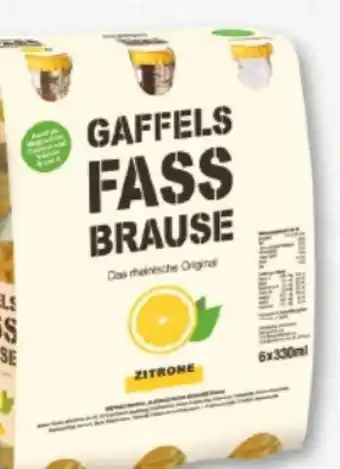 trinkgut Gaffels Fassbrause Zitrone Angebot