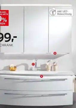 XXXLutz Dieter Knoll Badkombination Bellano Angebot