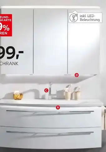 XXXLutz Dieter Knoll Badkombination Bellano Angebot