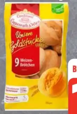 Edeka Frischemarkt Coppenrath & Wiese Unsere Goldstücke Brötchen Angebot
