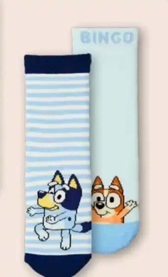 Aldi Nord Bluey Kinder Socken 2 Paar Angebot