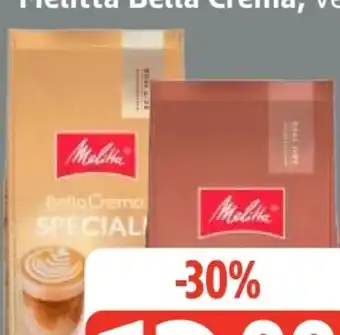 Edeka Frischemarkt Melitta BellaCrema La Crema Angebot